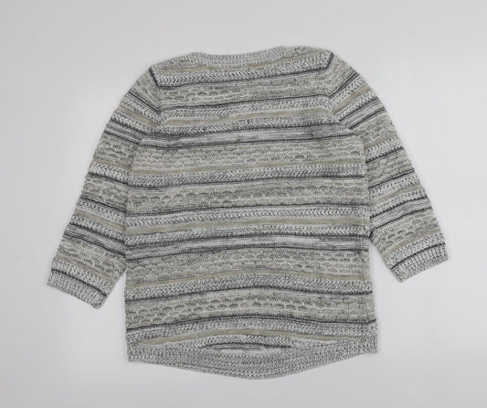 Womens UK Size M BM Multicoloured Pullover Jumper