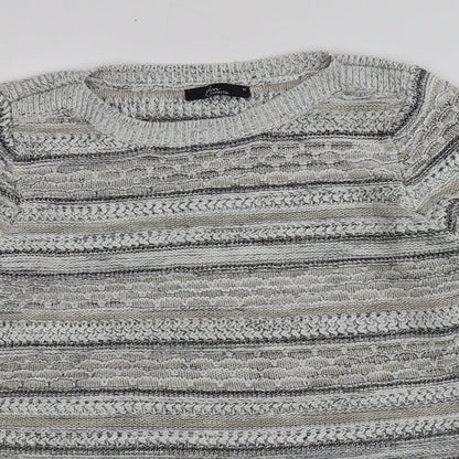 Womens UK Size M BM Multicoloured Pullover Jumper