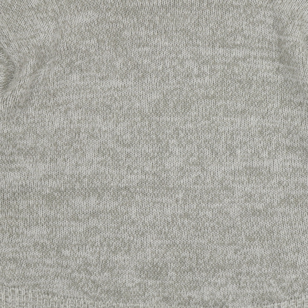 Womens UK Size M New Look Grey Pullover Jumper