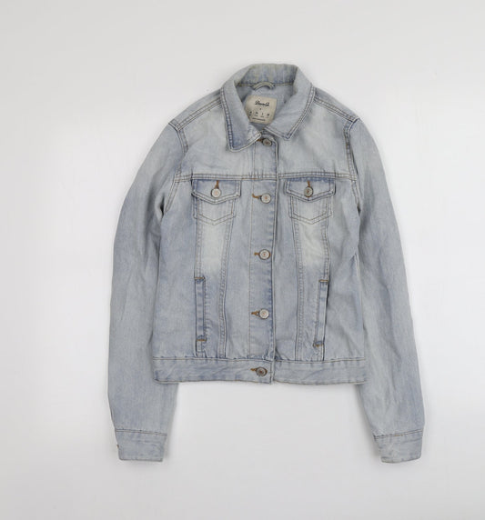 Denim Co Womens Blue   Jacket  Size 6