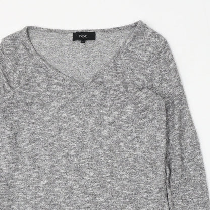 Womens UK Size 6 NEXT Grey Pullover Jumper