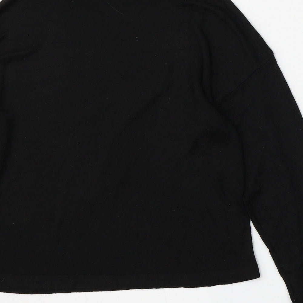Womens UK Size M Noisy may Black Pullover Jumper