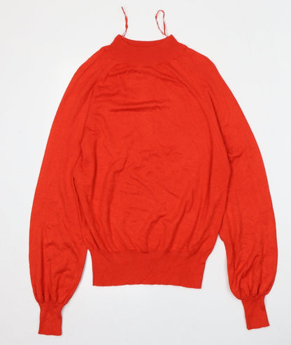 Womens UK Size 12 Peacocks Red Pullover Jumper