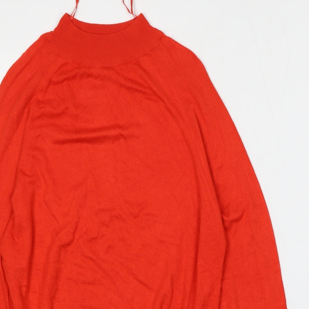 Womens UK Size 12 Peacocks Red Pullover Jumper