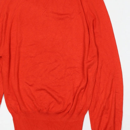 Womens UK Size 12 Peacocks Red Pullover Jumper