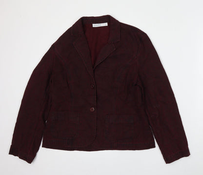 Womens UK Size 12 Minosa Regular Red Blazer