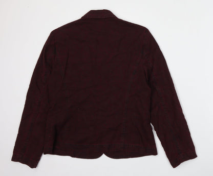 Womens UK Size 12 Minosa Regular Red Blazer