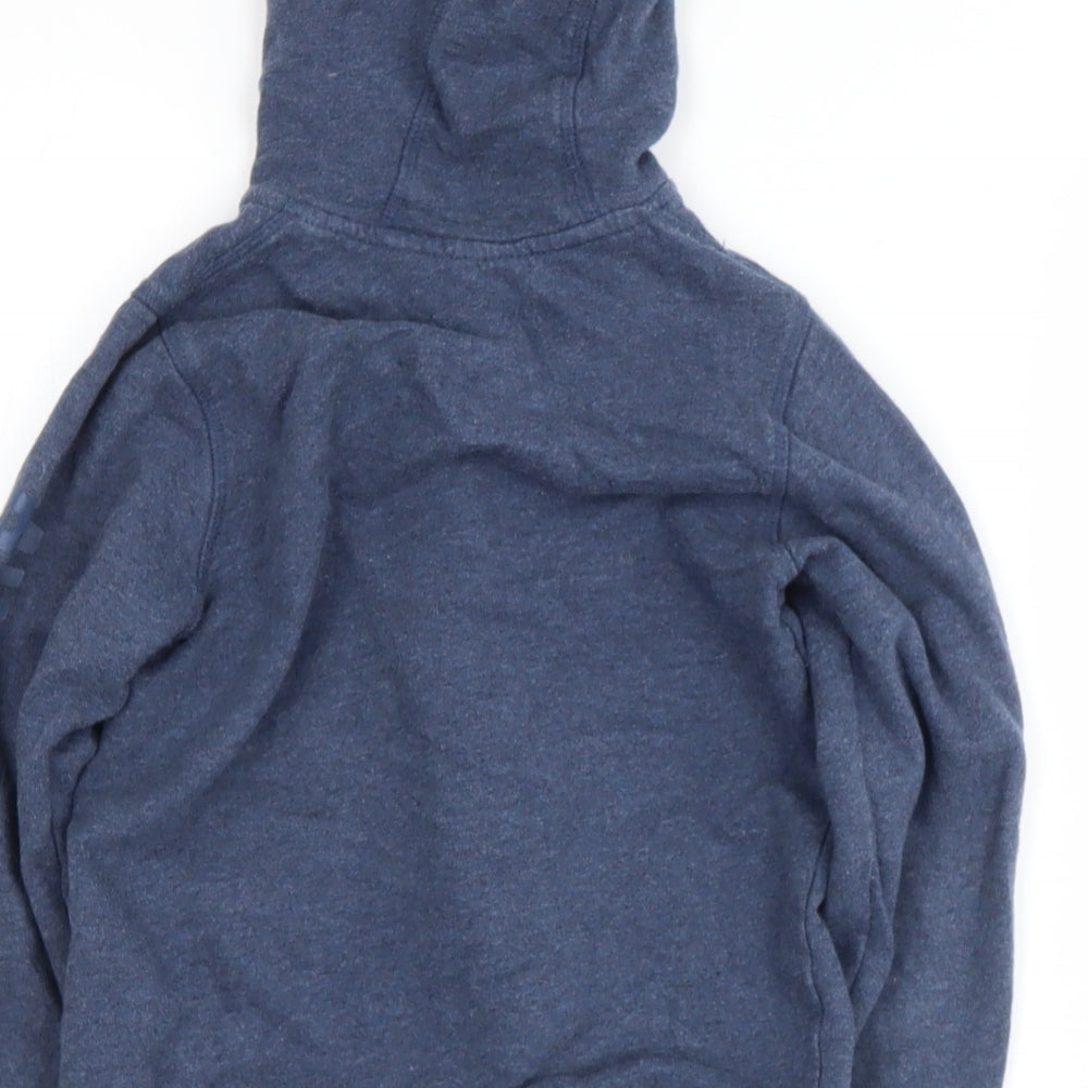 Mother and Child Boys Blue  Cotton Pullover Hoodie Size 4-5 Years