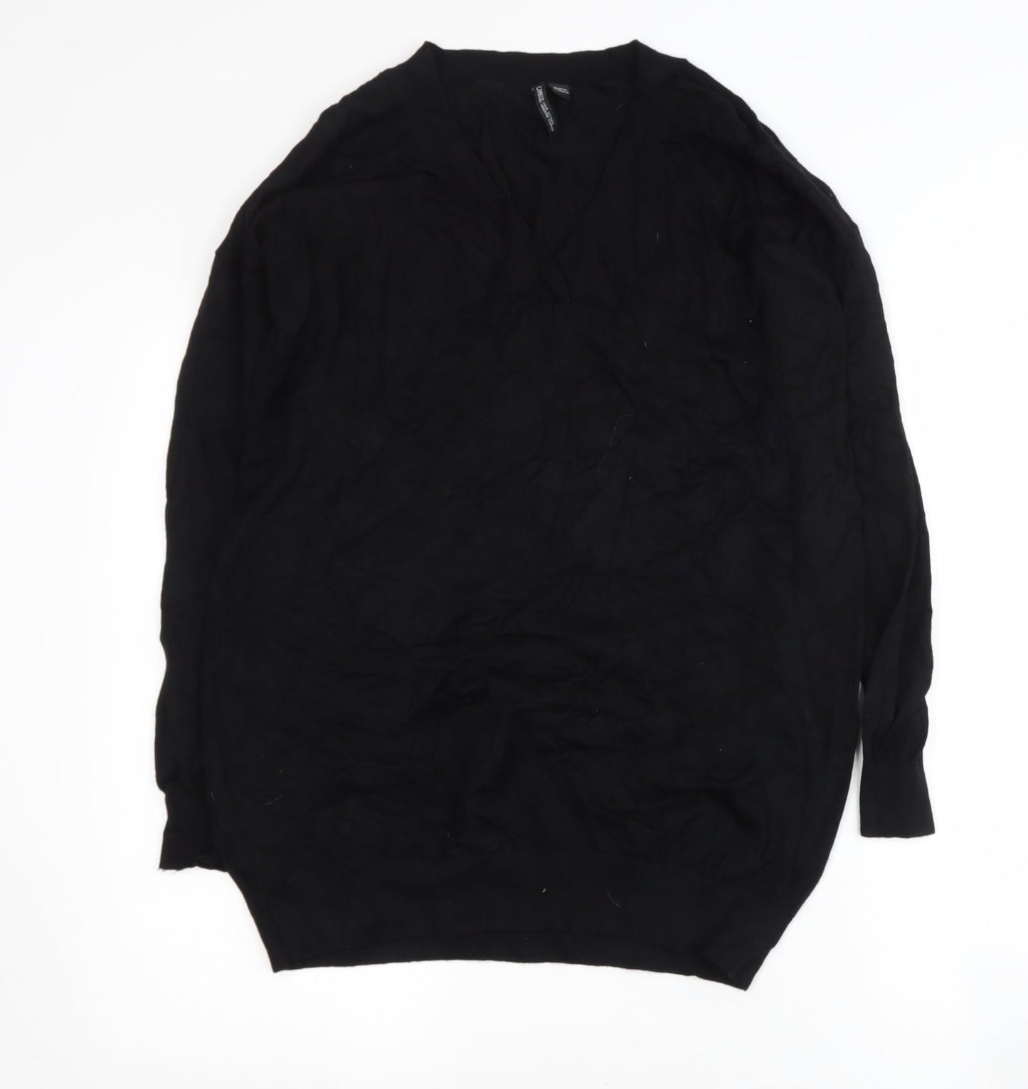 Womens UK Size M Capsule Black Pullover Jumper