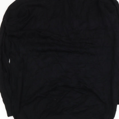 Womens UK Size M Capsule Black Pullover Jumper