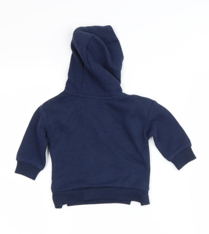 Primark Boys Blue  Cotton Pullover Jumper Size 3-6 Months   - brave