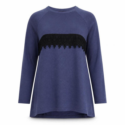 Womens UK Size 12 Marks and Spencer Blue Pullover Jumper