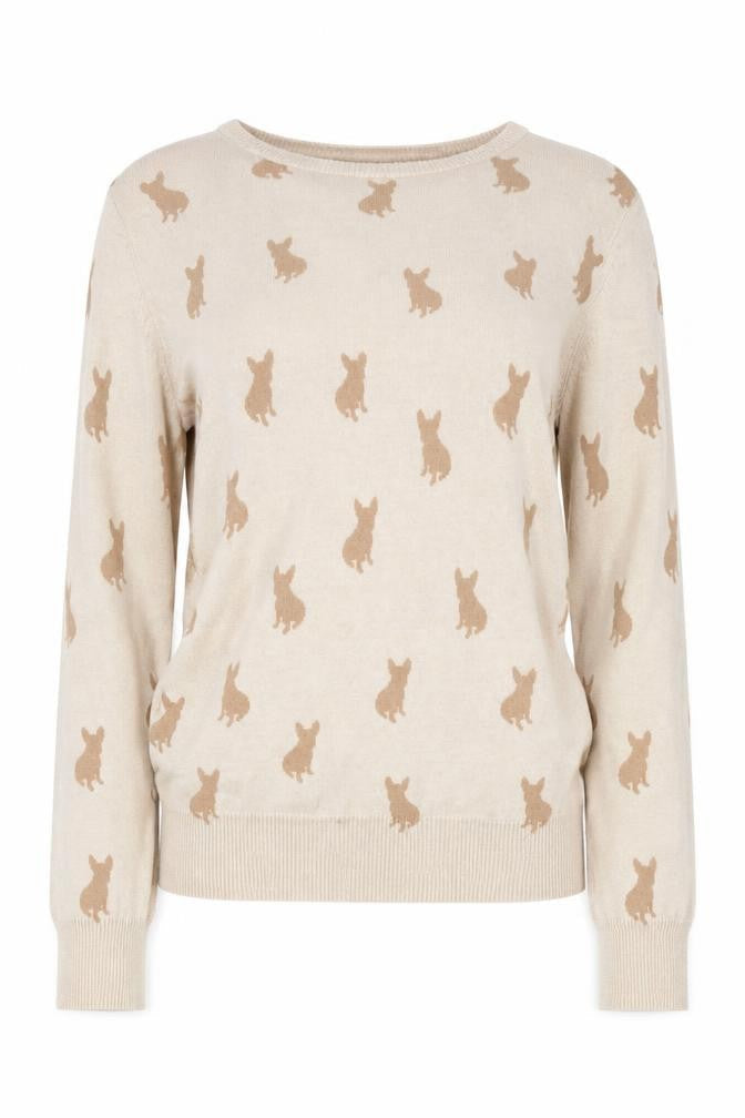 Womens UK Size S inspire collection Beige Pullover Jumper