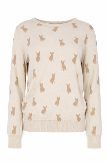 Womens UK Size S inspire collection Beige Pullover Jumper