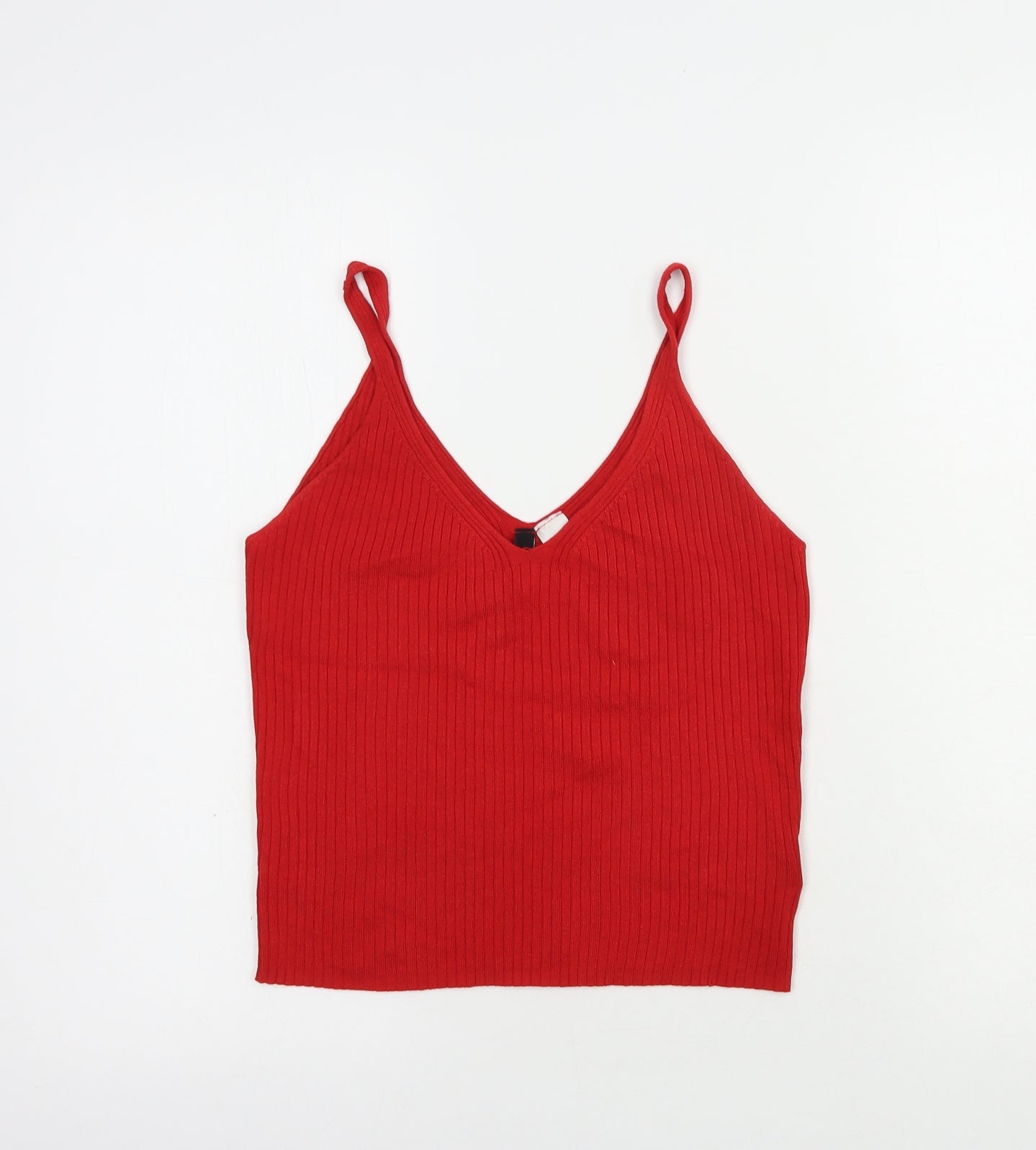 Womens UK Size S H&M Red Camisole Blouse