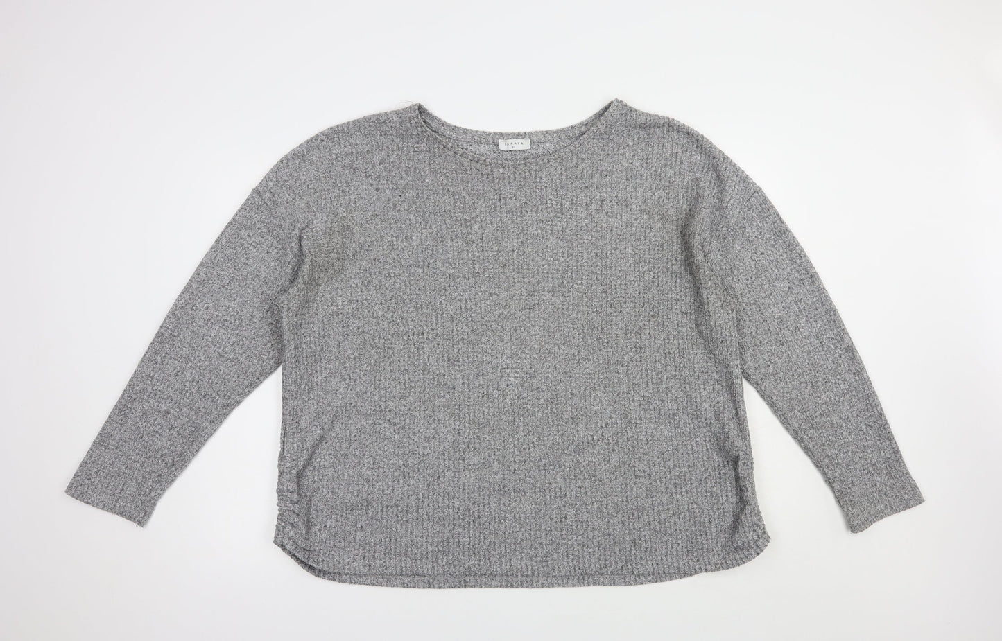 Womens UK Size XL Papaya Grey Pullover Jumper