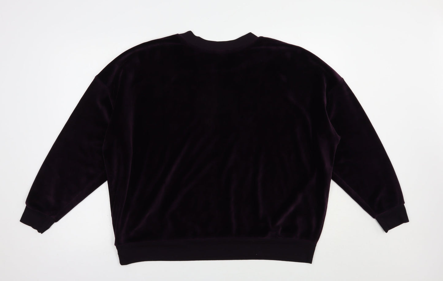 Primark Womens Purple  Polyester Pullover Sweatshirt Size 14  Pullover