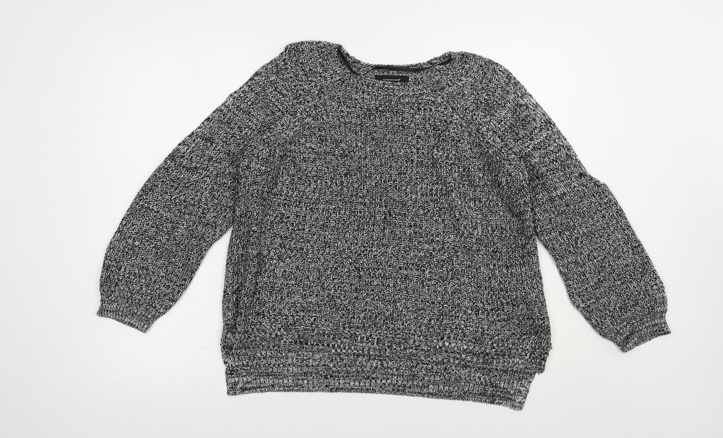 Womens UK Size 10 Atmosphere Grey Pullover Jumper