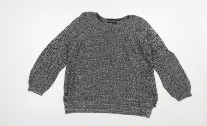 Womens UK Size 10 Atmosphere Grey Pullover Jumper