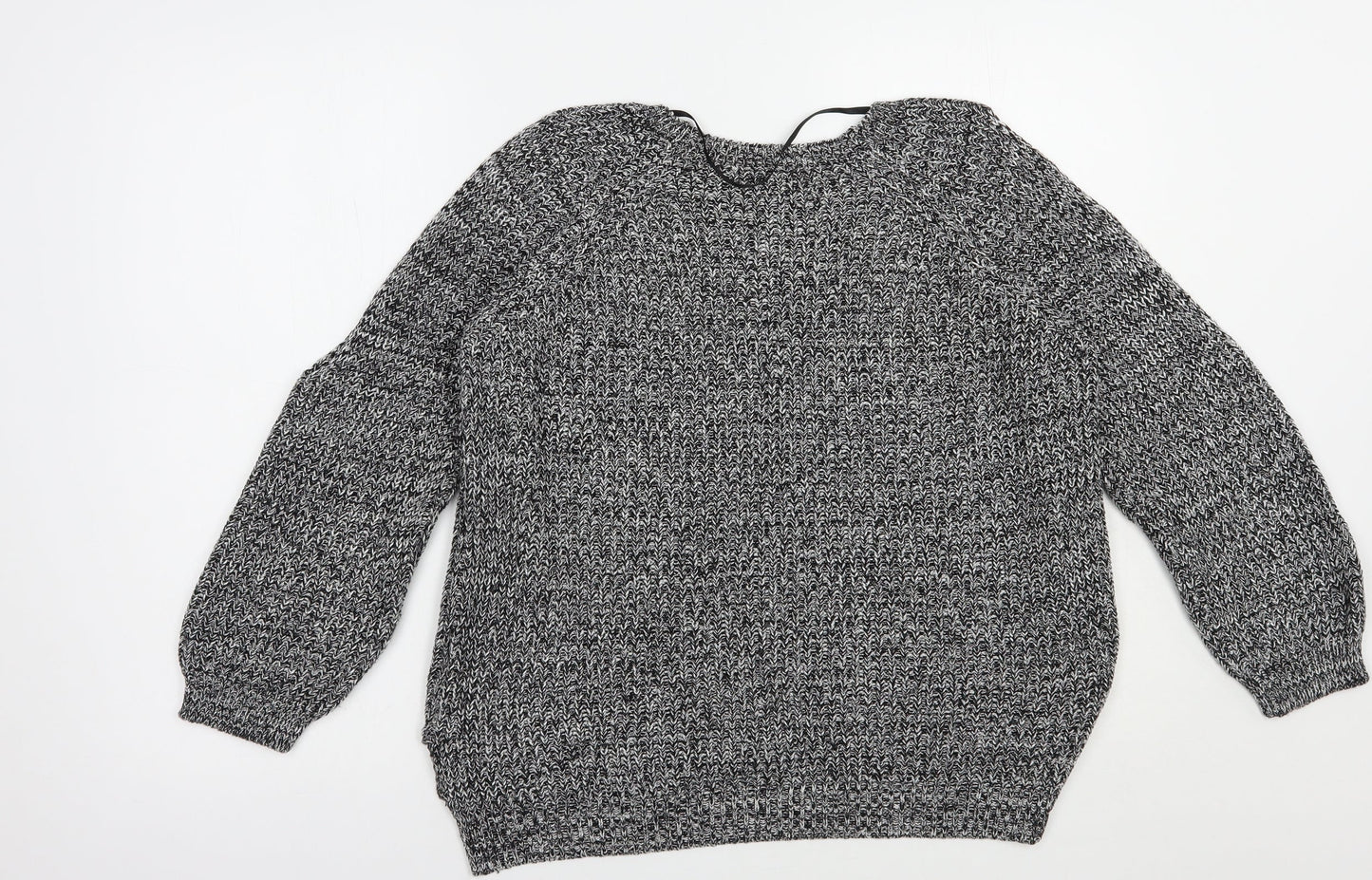 Womens UK Size 10 Atmosphere Grey Pullover Jumper