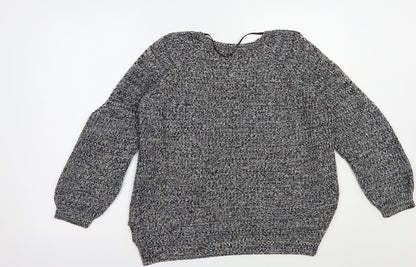 Womens UK Size 10 Atmosphere Grey Pullover Jumper