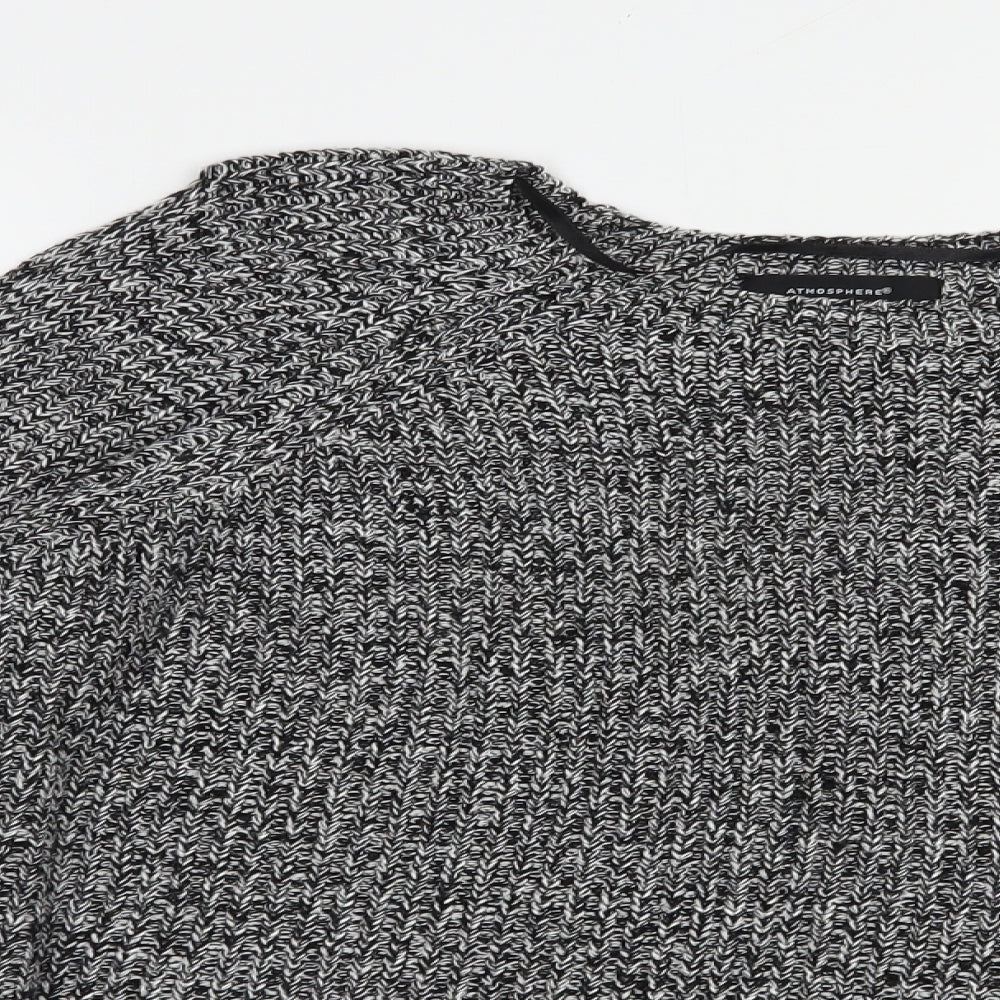 Womens UK Size 10 Atmosphere Grey Pullover Jumper