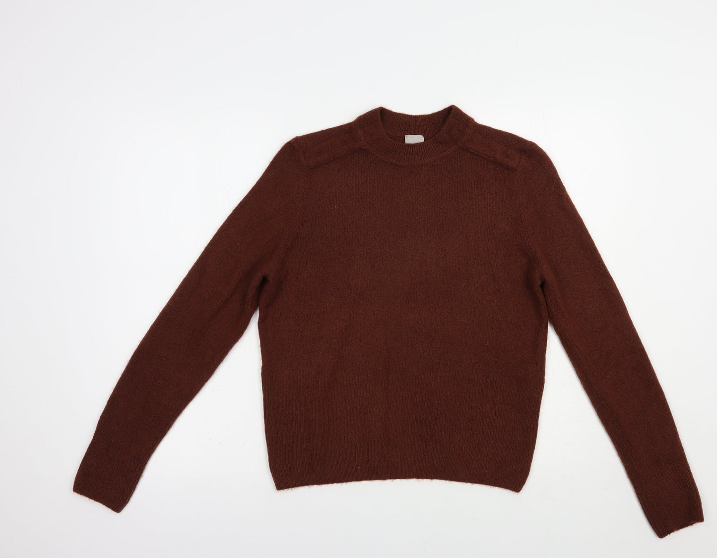 Womens UK Size S H&M Brown Pullover Jumper