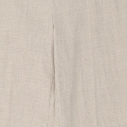 Womens UK Size 14 Marks and Spencer Regular Fit  Beige Trousers