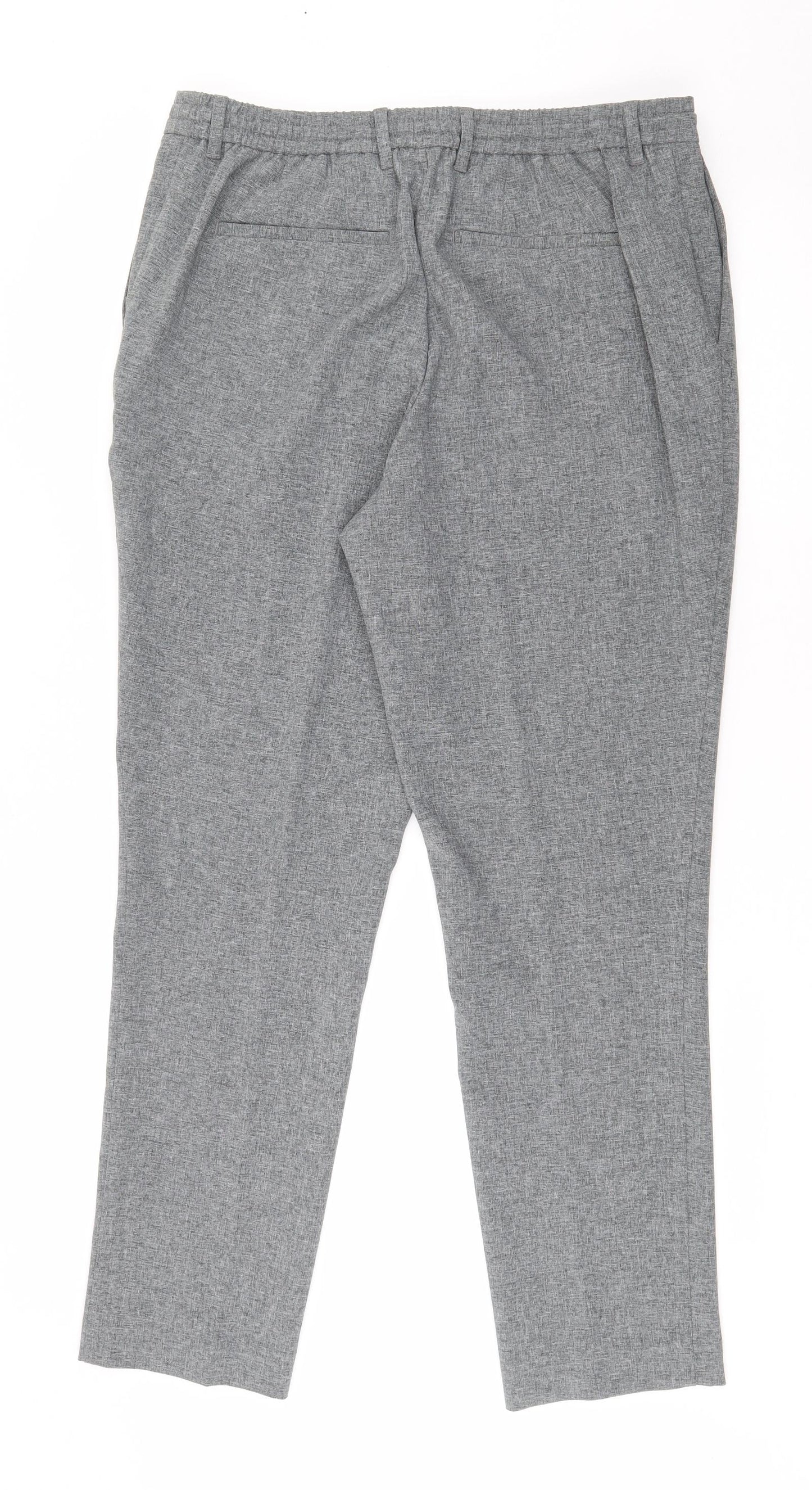 Taylor and Wright Mens Grey  Polyester Trousers  Size 34 in L31 in Regular