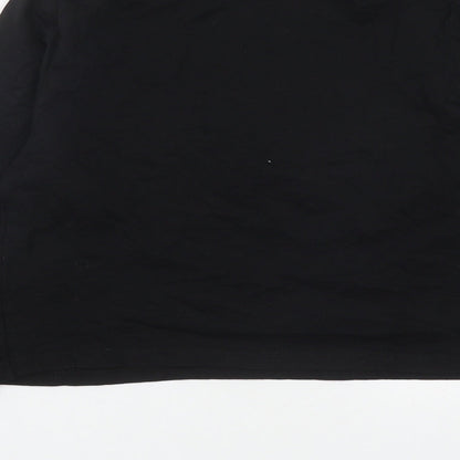Atmosphere Womens Black  Cotton Pullover Sweatshirt Size 6   - London/Milan