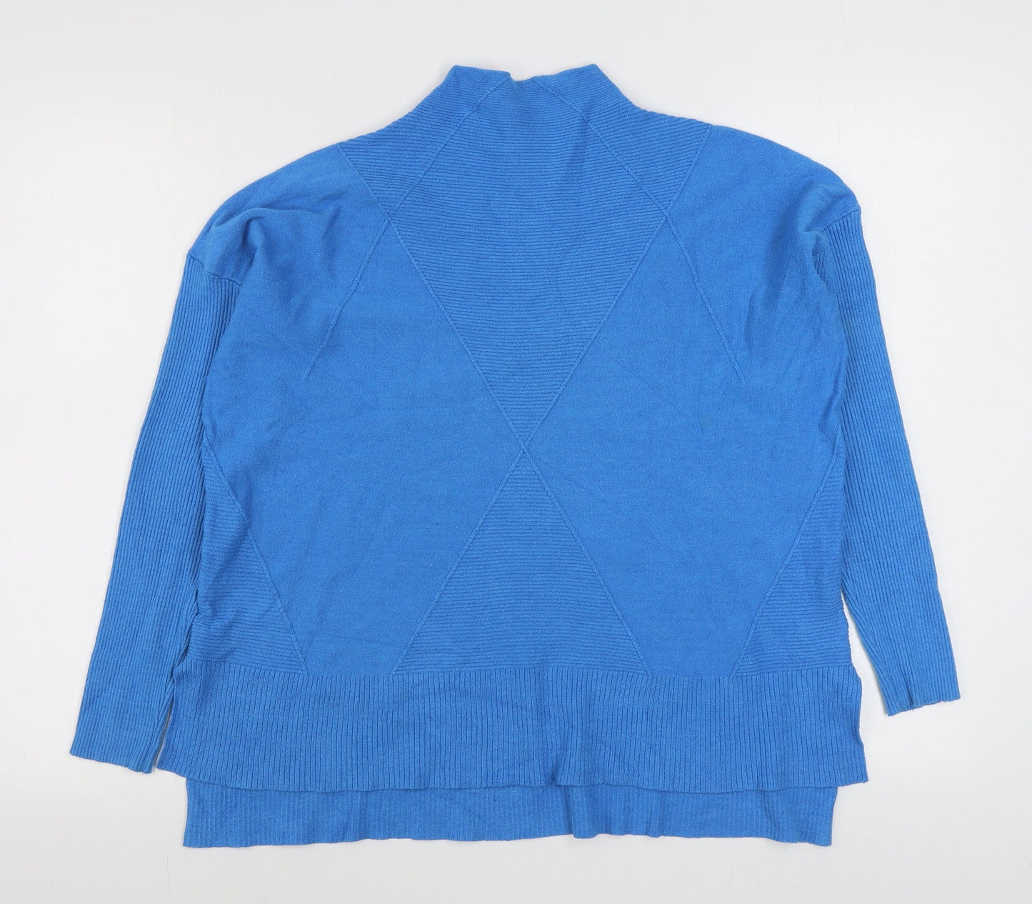 Womens UK Size S River Island Blue Pullover Jumper