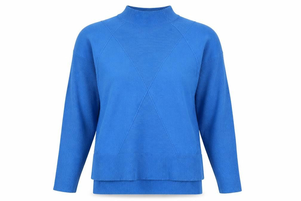 Womens UK Size S River Island Blue Pullover Jumper