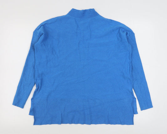 Womens UK Size S River Island Blue Pullover Jumper