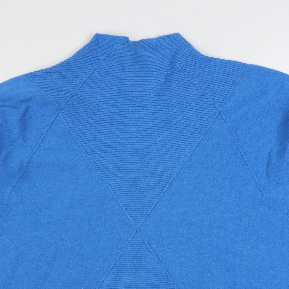 Womens UK Size S River Island Blue Pullover Jumper