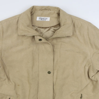 Womens UK Size 14 Berkertex Beige Jacket