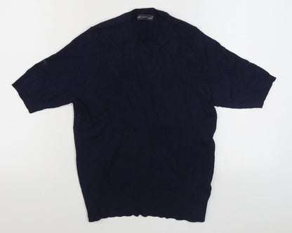 Womens UK Size 18 Marks and Spencer Blue Pullover Jumper