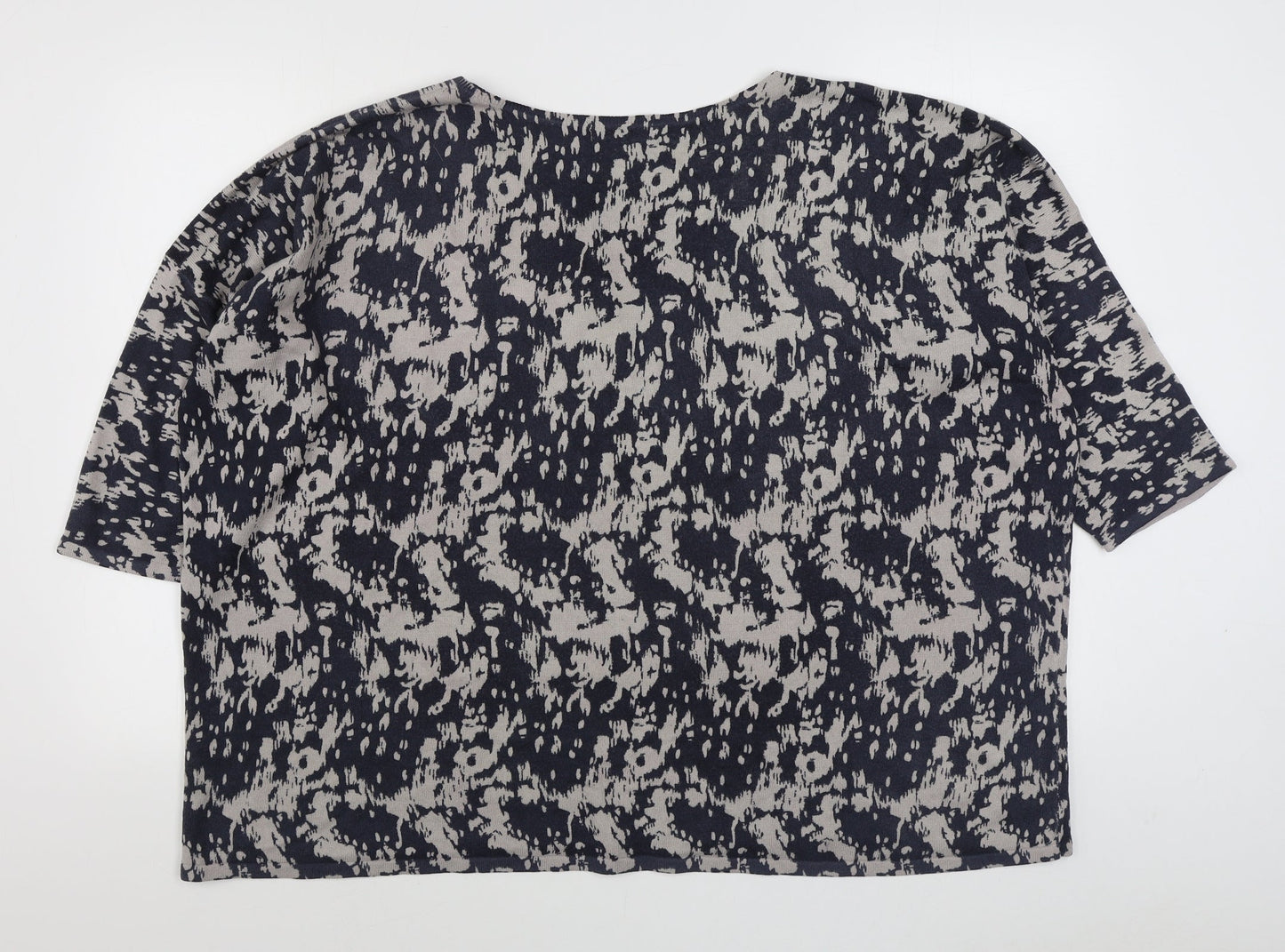 Womens UK Size 20 Marks and Spencer Blue Pullover Jumper