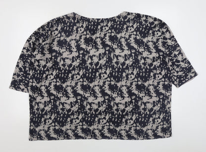 Womens UK Size 20 Marks and Spencer Blue Pullover Jumper