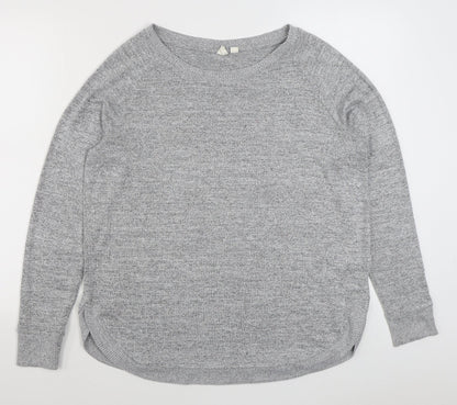 Womens UK Size M H&M Grey Pullover Sweatshirt