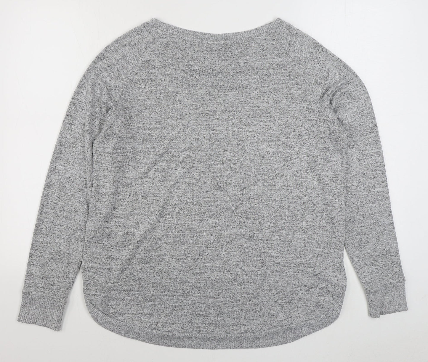 Womens UK Size M H&M Grey Pullover Sweatshirt