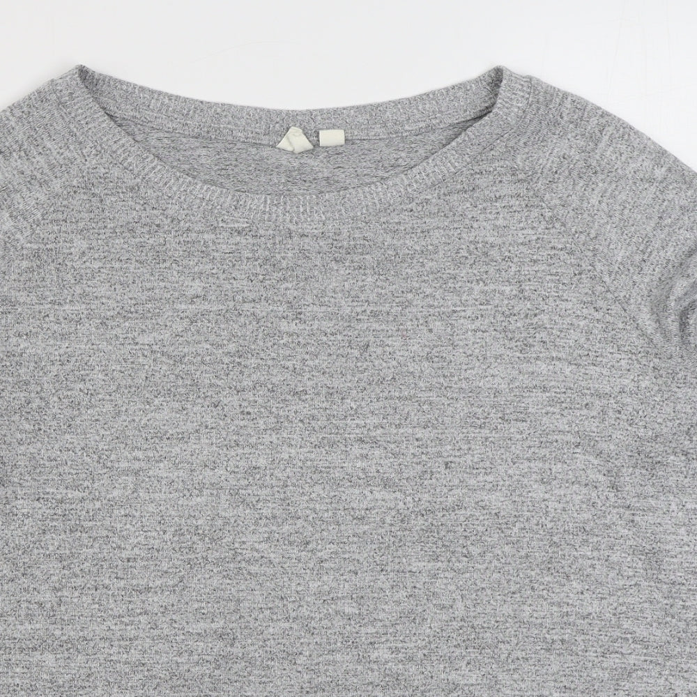 Womens UK Size M H&M Grey Pullover Sweatshirt