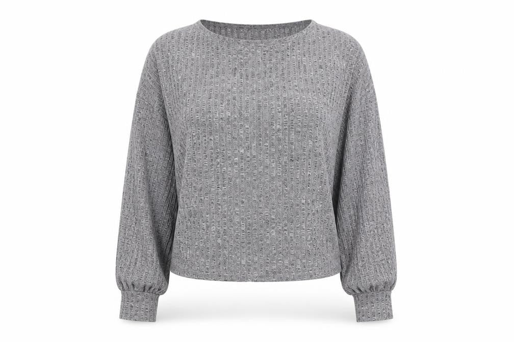 Womens UK Size XL SheIn Grey Pullover Jumper