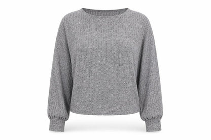 Womens UK Size XL SheIn Grey Pullover Jumper