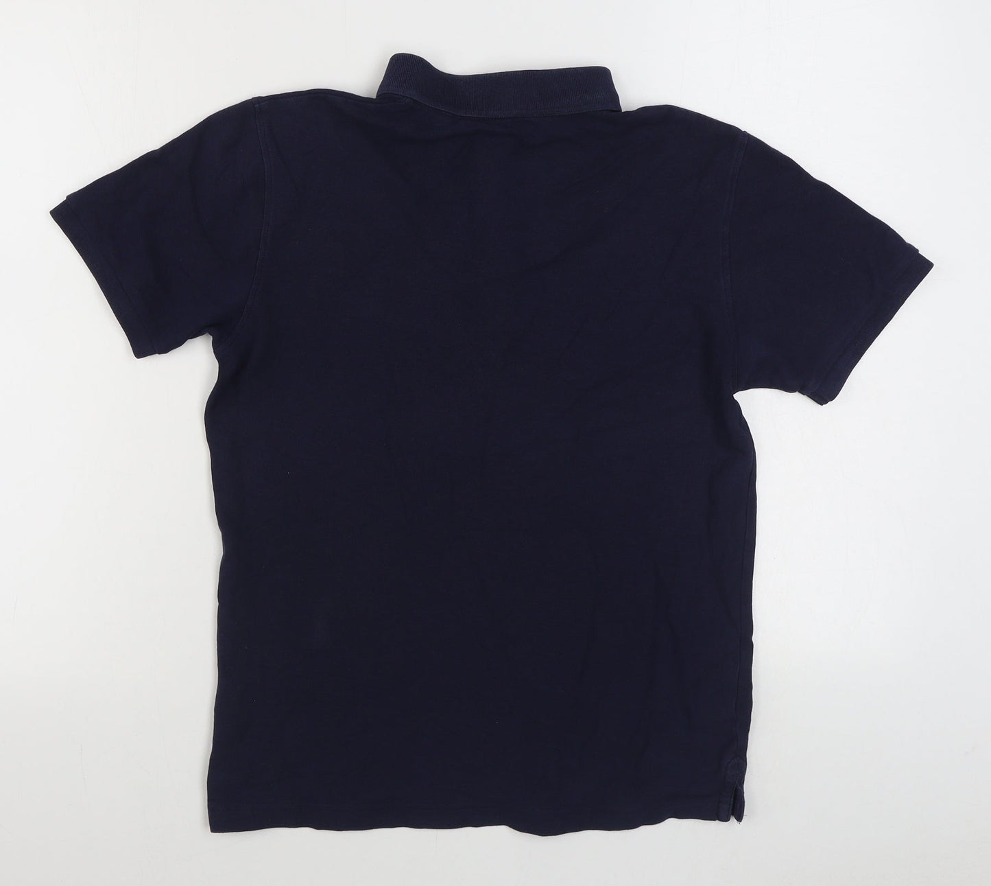 Dunnes Stores Mens Blue  Cotton  Polo Size XS Collared Pullover