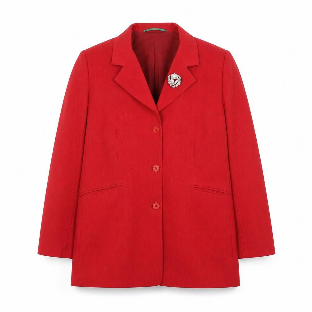 Womens UK Size 12 canda Red Jacket