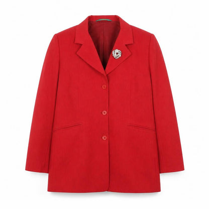 Womens UK Size 12 canda Red Jacket