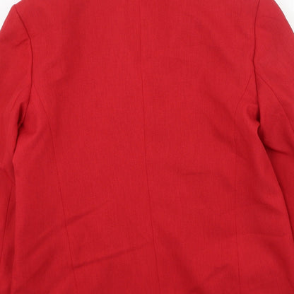 Womens UK Size 12 canda Red Jacket