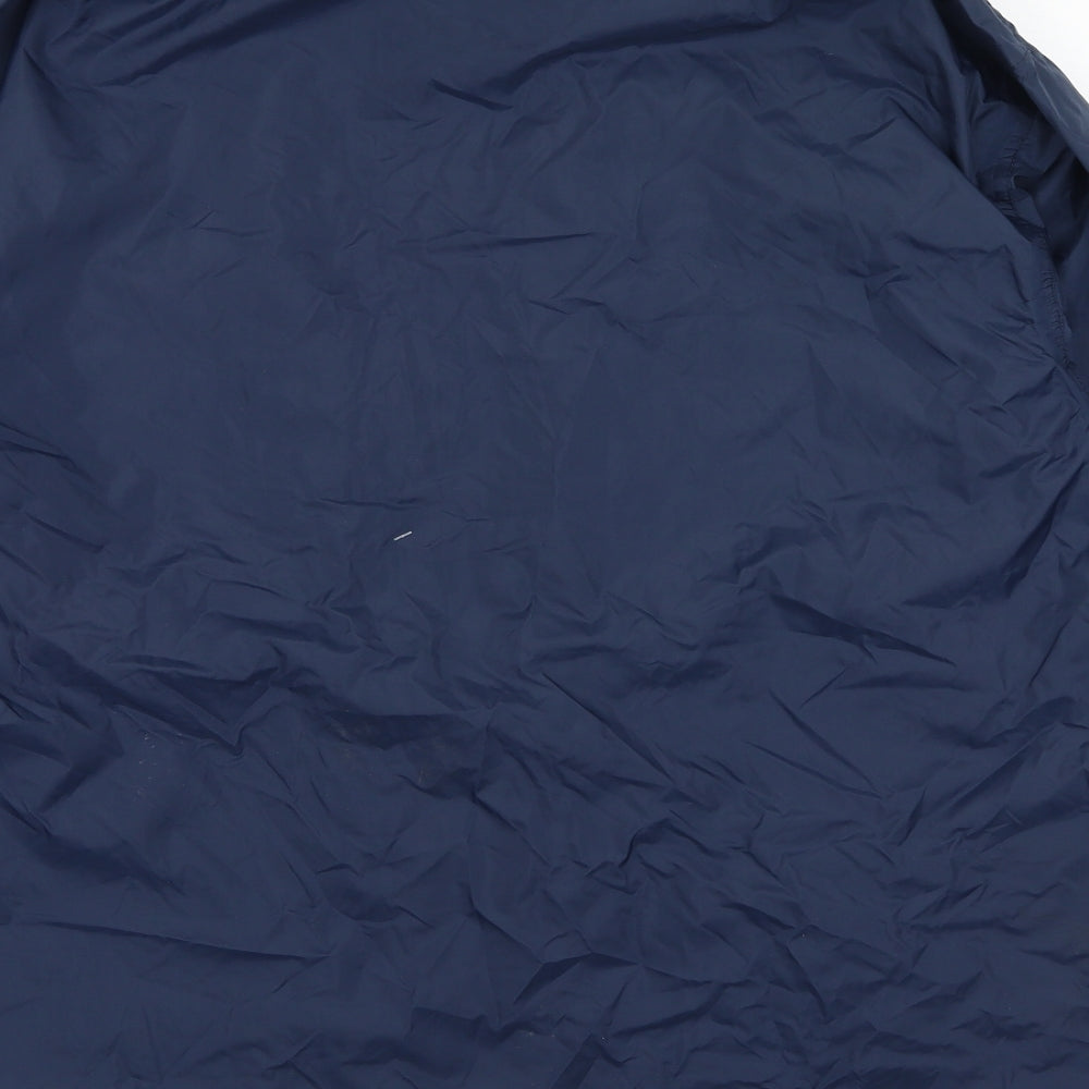 Mens UK Size S Result Blue Rain Coat