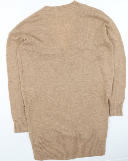 Womens UK Size S NEXT Brown Pullover Jumper
