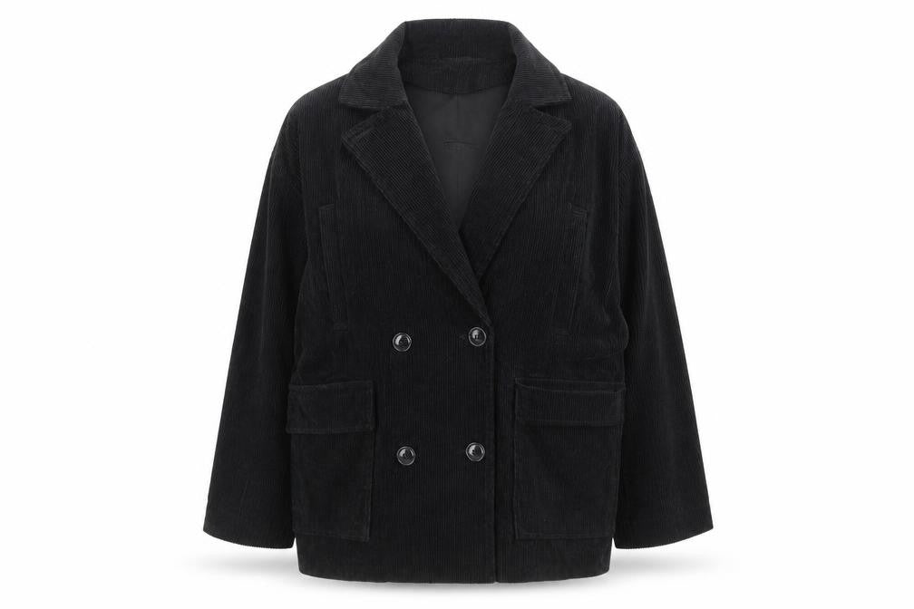 Womens UK Size M Divided Black Jacket